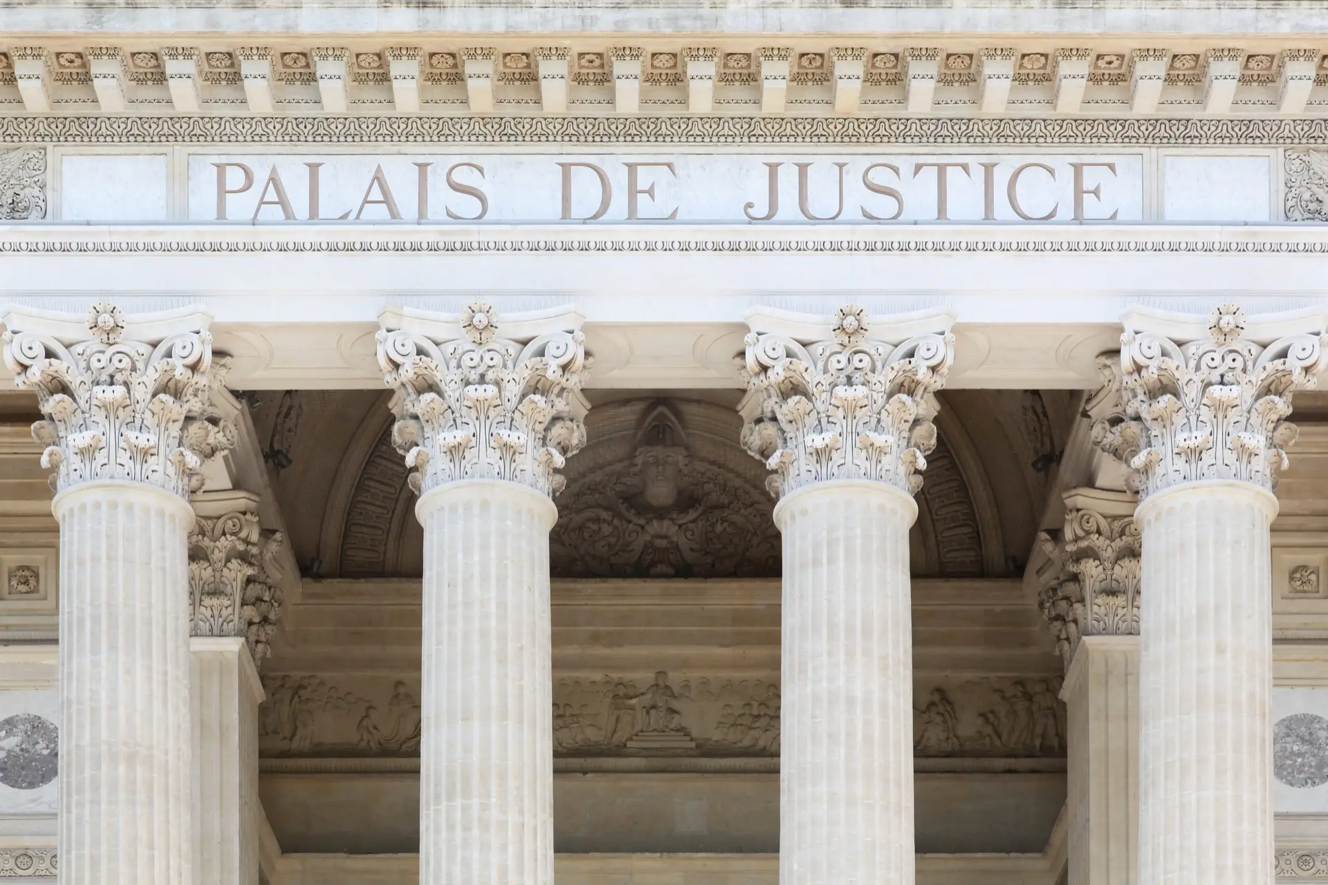 Intervention au palais de justice